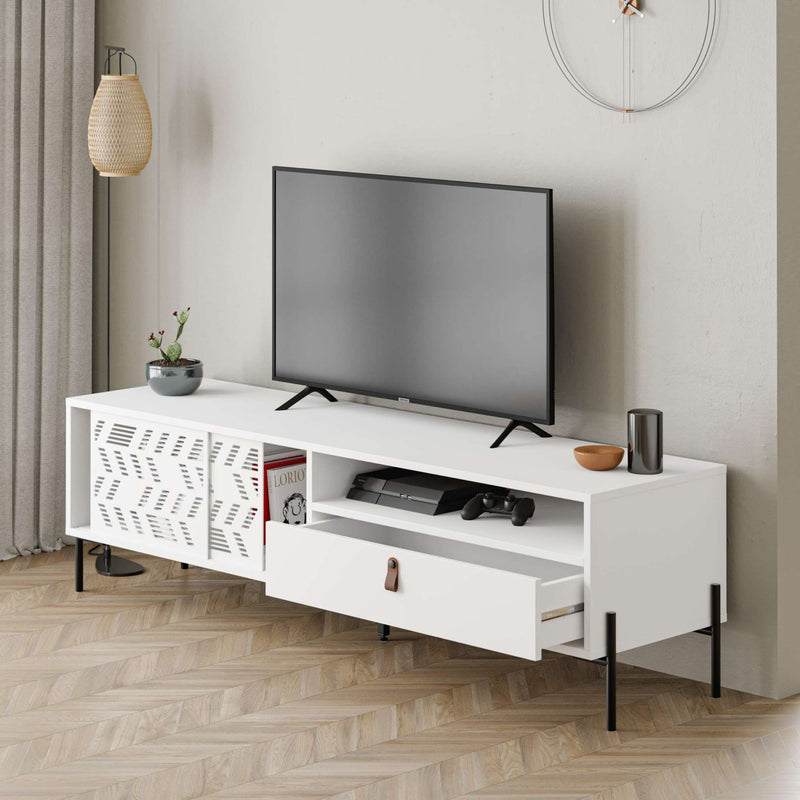 Dionysos Modern TV Stand Multimedia Centre TV Unit With Storage Cabinet 170cm - Decortie