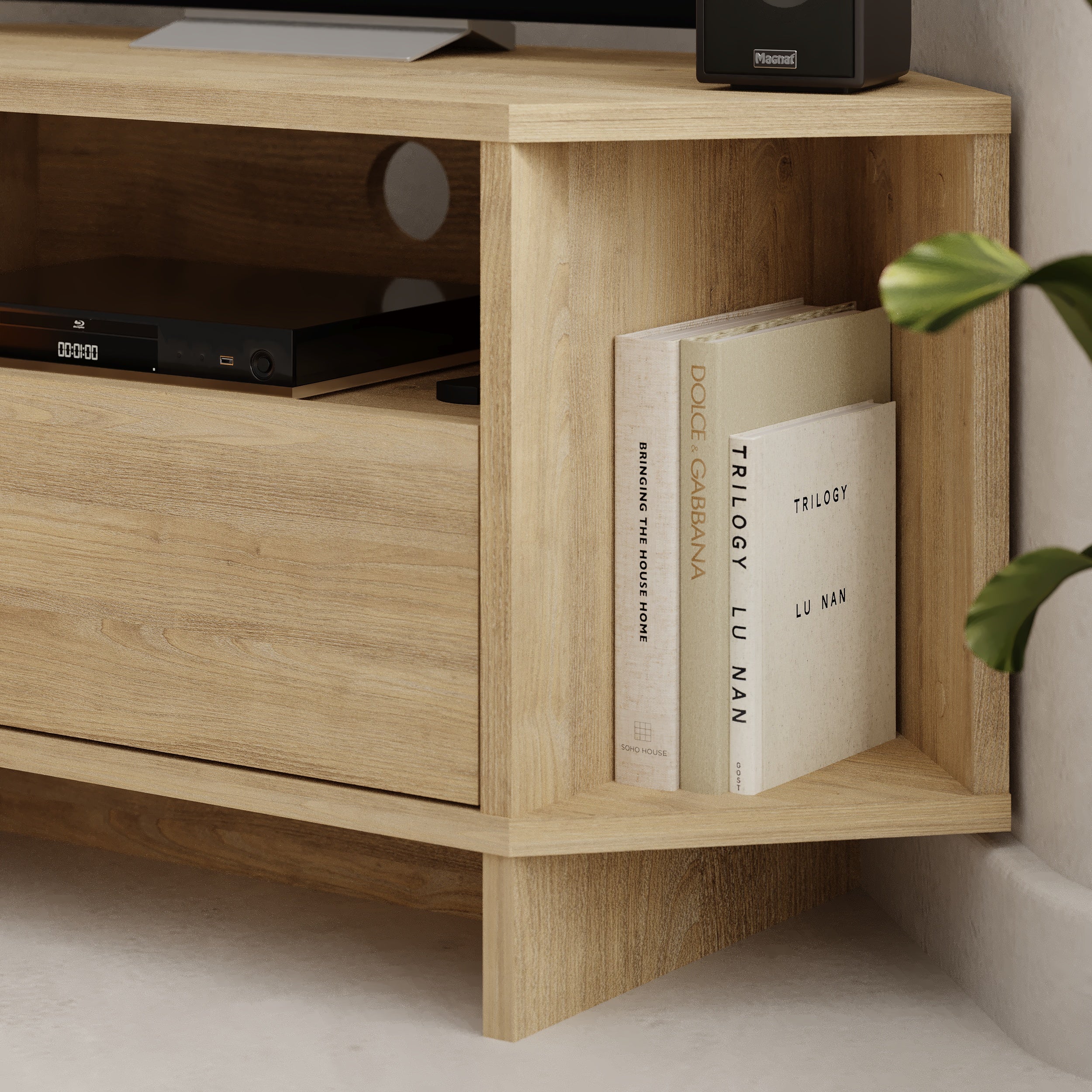 Decortie Modern Viva Corner TV Unit