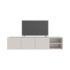 Conrad TV Unit – 180 cm – 3 Soft Close Doors Wall Mounted Entertainment Centre – Sandstone