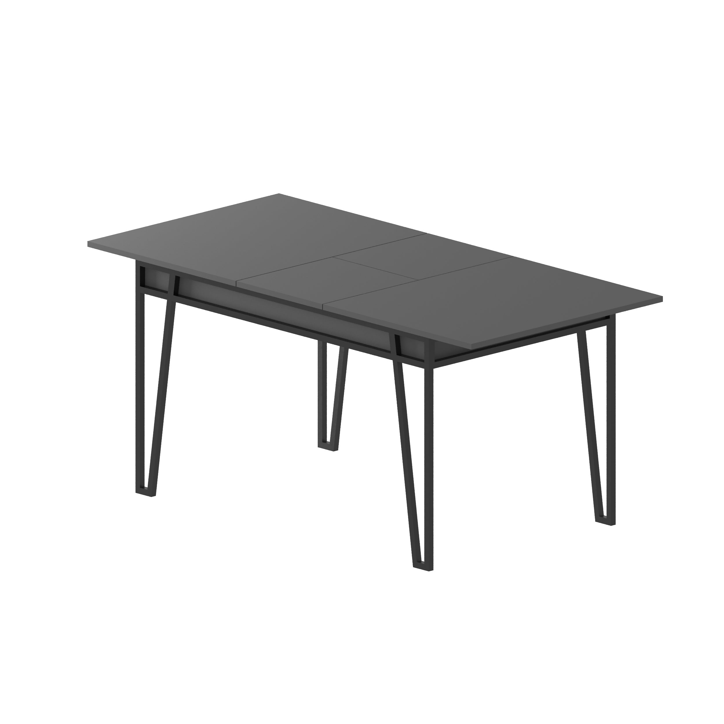 Pal Modern Dining Table Multipurpose Extendable Living Room W 132cm - Decortie