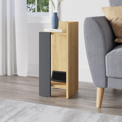 Elos Modern Bedside Table Right Module 25cm Narrow