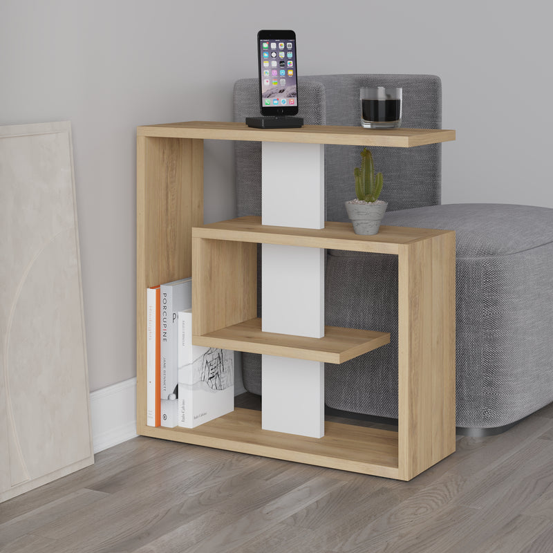 Saly Modern Side End Table Multipurpose With Creativeness H 57cm 3 Tier - Decortie