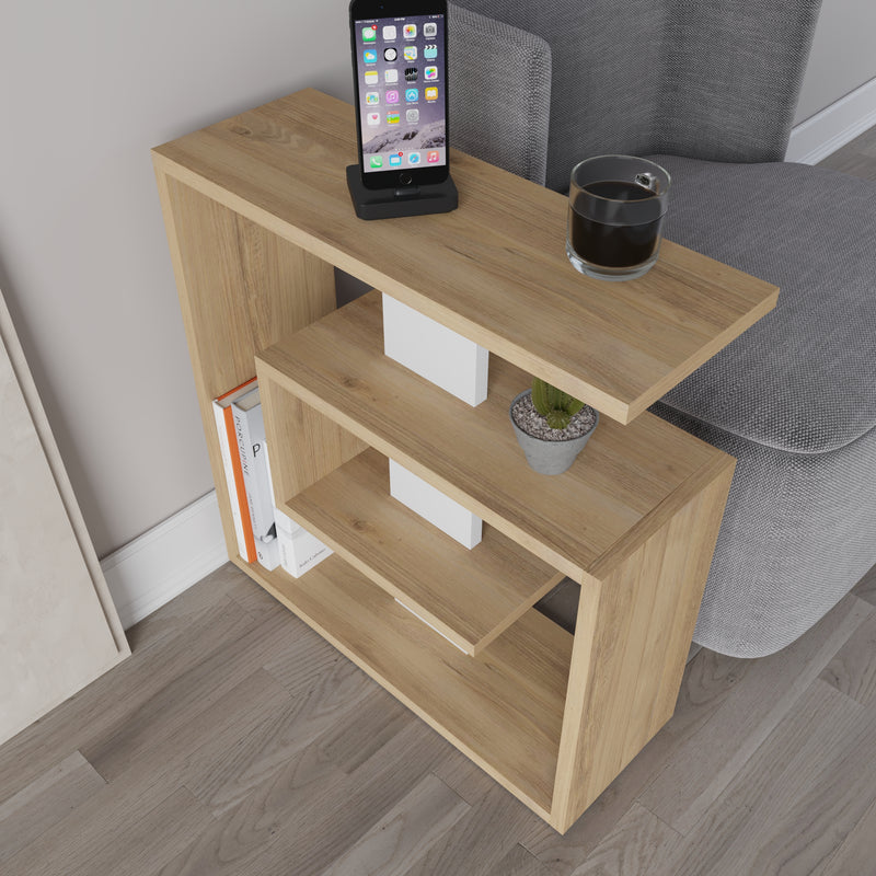 Saly Modern Side End Table Multipurpose With Creativeness H 57cm 3 Tier - Decortie