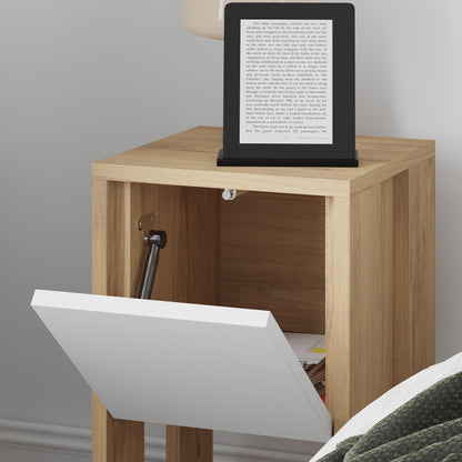 Ema Modern Bedside Table 30cm Width Bedroom Furniture
