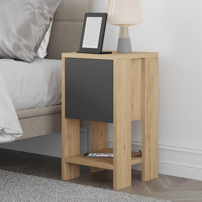 Ema Modern Bedside Table 30cm Width Bedroom Furniture