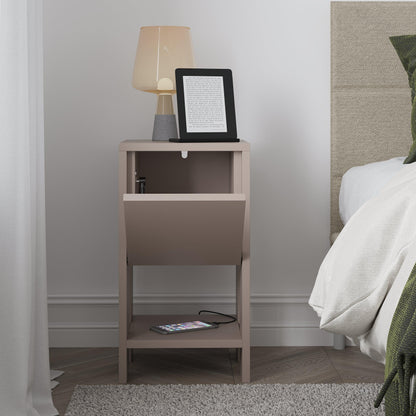 Ema Modern Bedside Table 30cm Width Bedroom Furniture