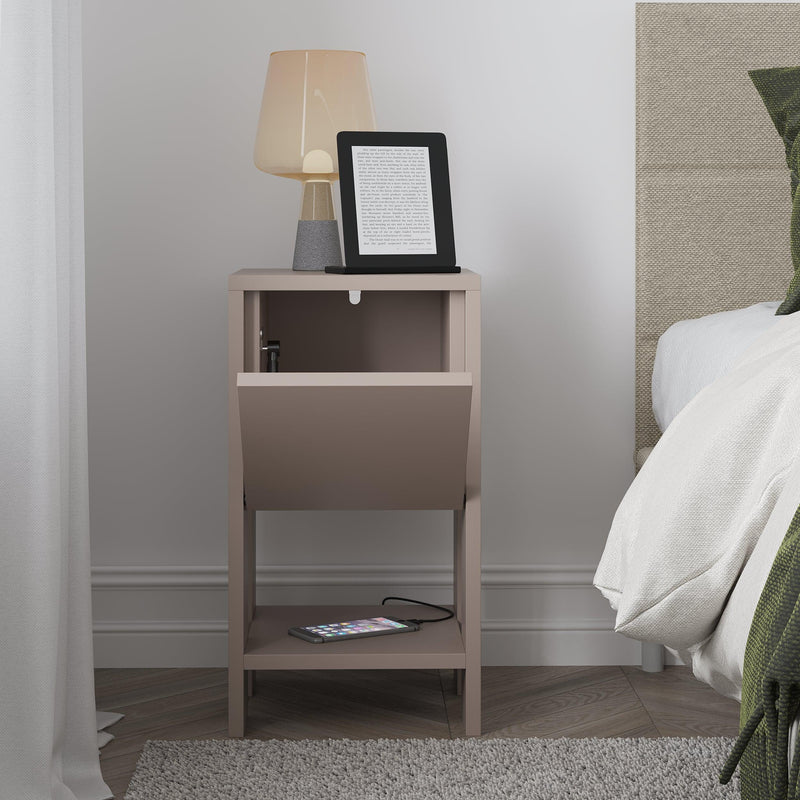 Ema Bedside Table 30cm – front view – Decortie
