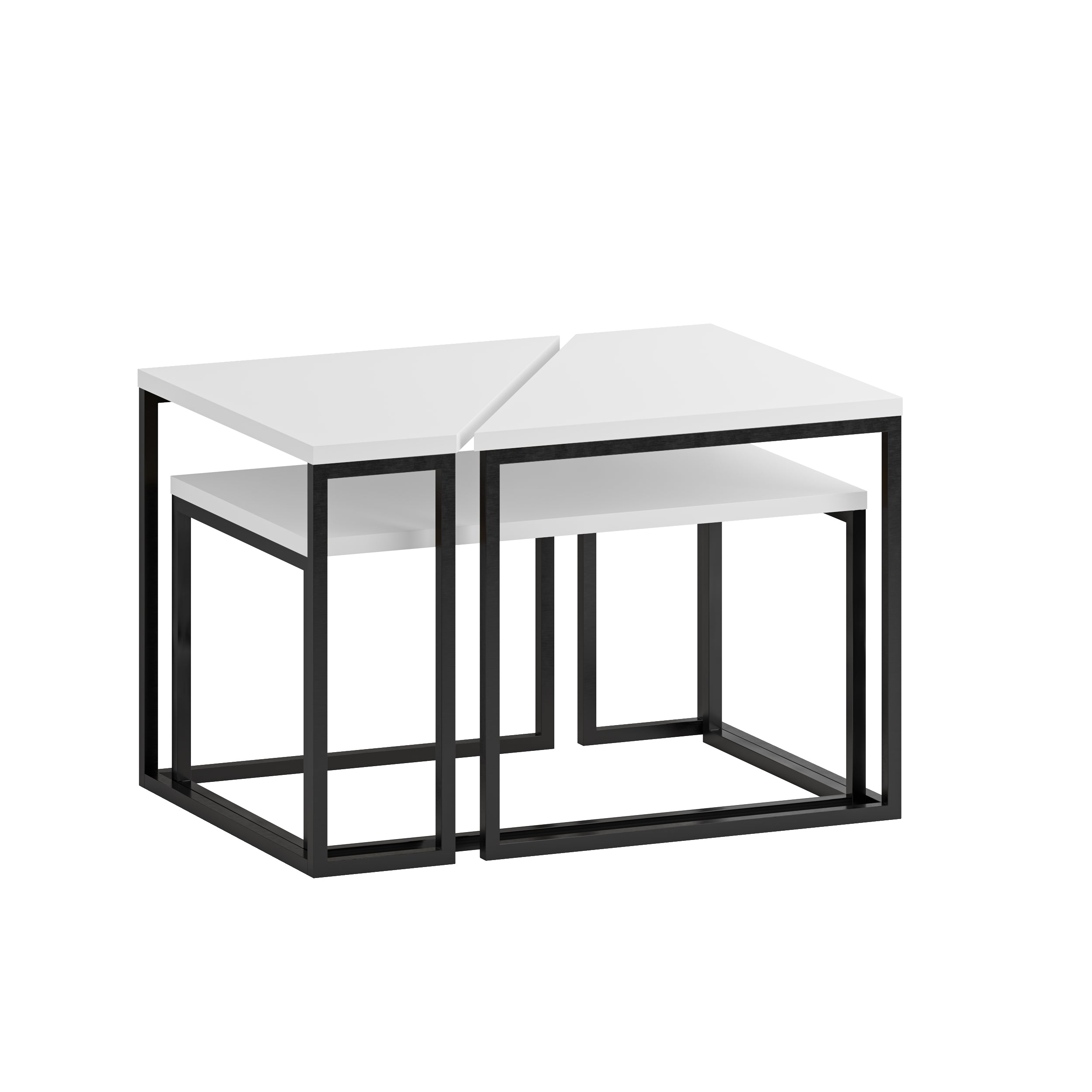 Ohlady Modern Coffee Table Multipurpose H 41.8cm - Decortie