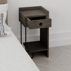 Sirius Modern Bedside Table Right Module Bedroom Furniture W 32cm