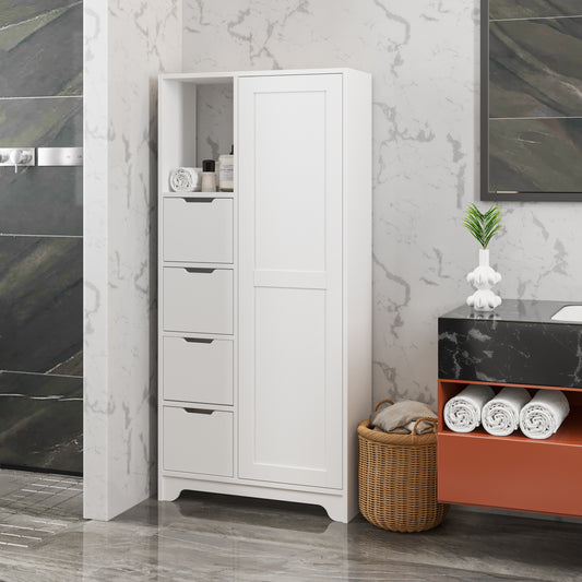 Yada Midi Multipurpose Modern Bathroom Cabinet H 164.5cm - Decortie