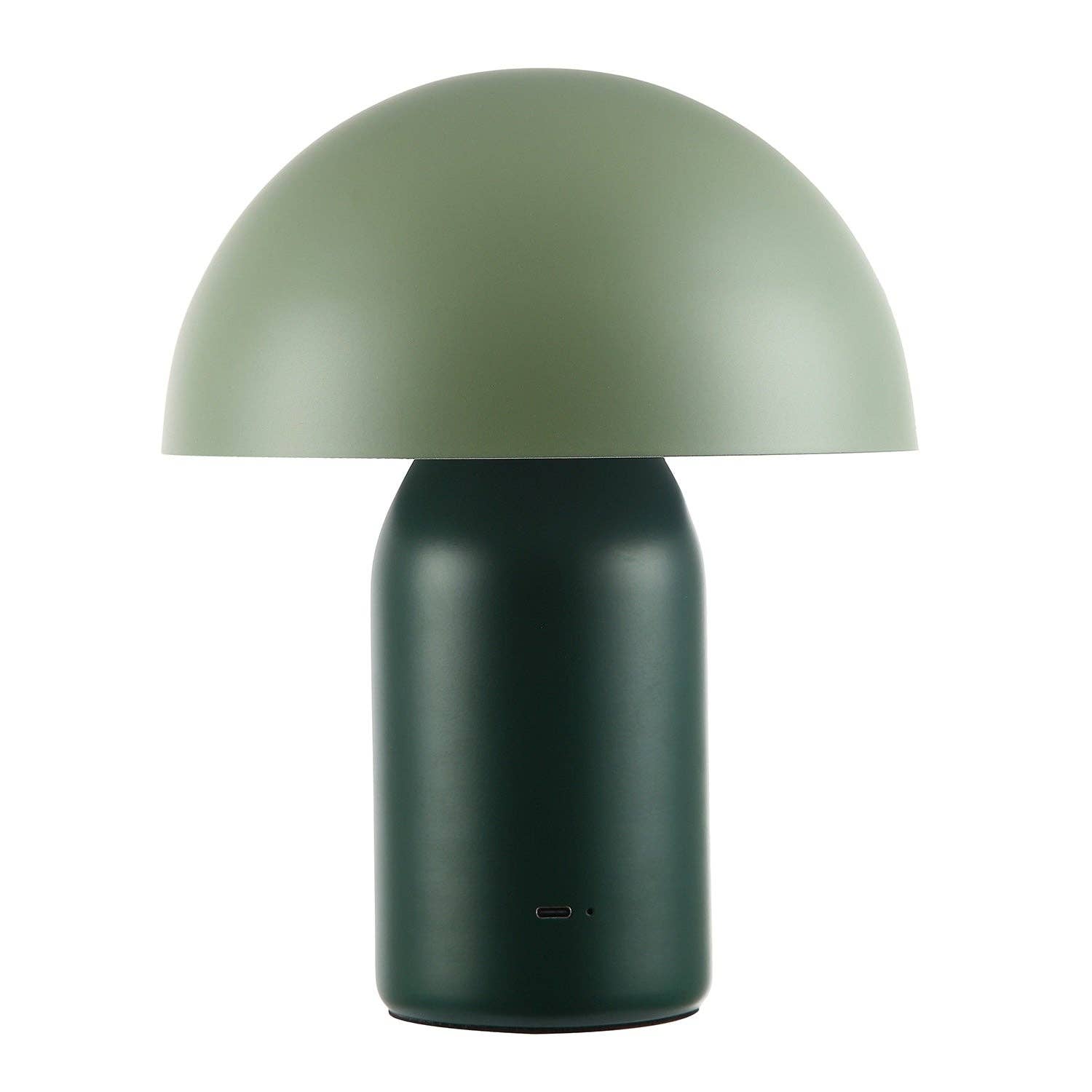 Midnight Blue Mushroom Table Lamp 25cm | Rechargeable, Touch Dimmer