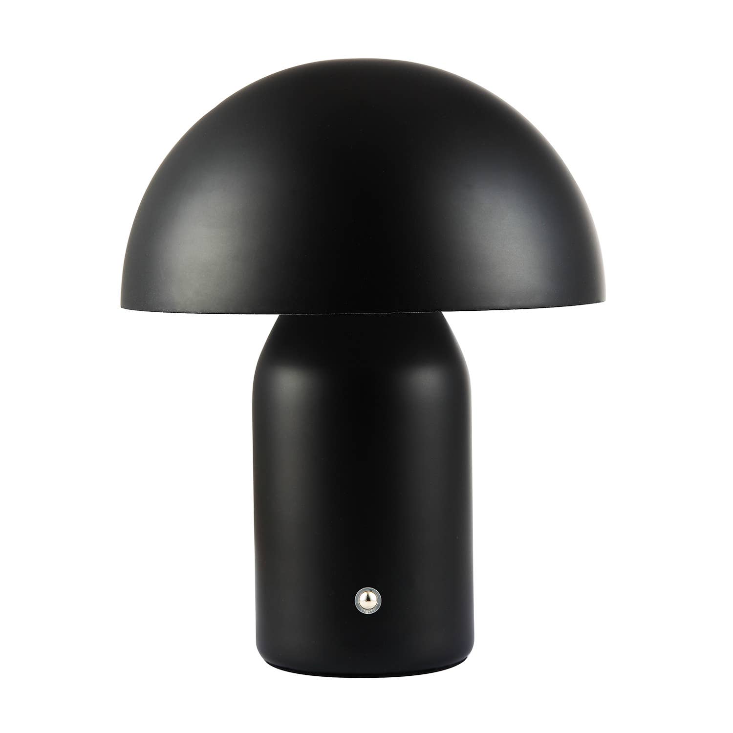 Midnight Blue Mushroom Table Lamp 25cm | Rechargeable, Touch Dimmer