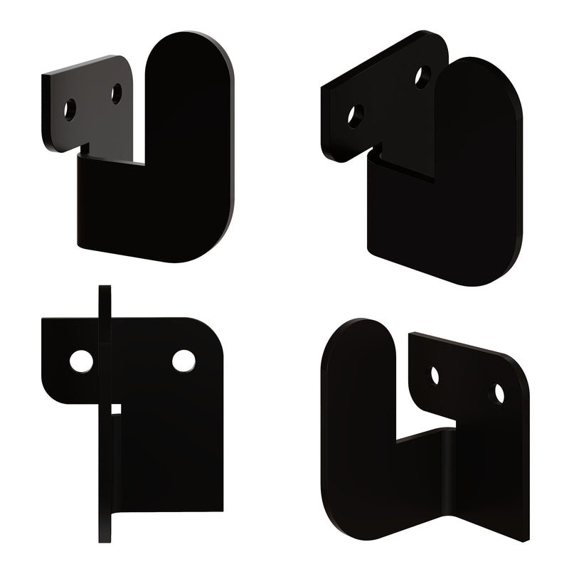 Luxa Modern Hook Multipurpose Versatile Metal Hanger Set Triple - Decortie