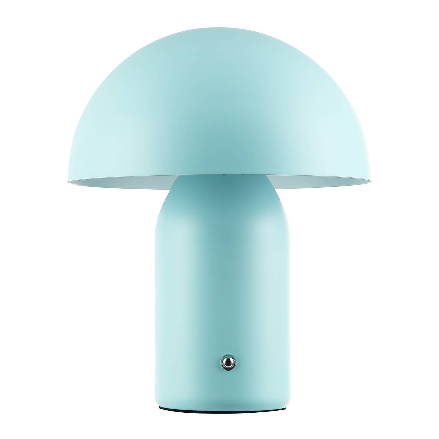 Midnight Blue Mushroom Table Lamp 25cm | Rechargeable, Touch Dimmer