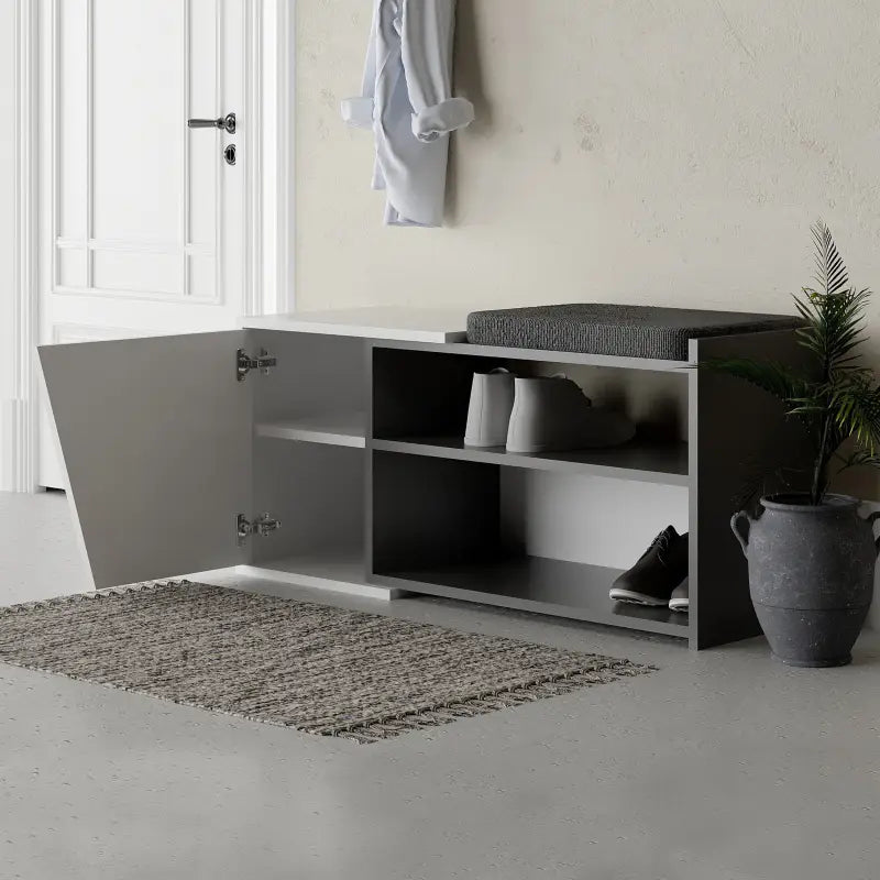 Fiona Shoe Storage with Bench 104cm – Decortie