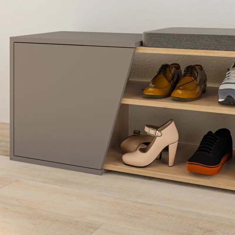 Fiona Shoe Storage with Bench 104cm – Decortie