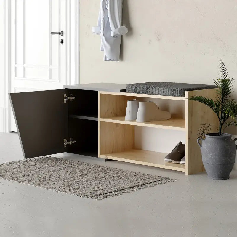 Fiona Shoe Storage with Bench 104cm – Decortie