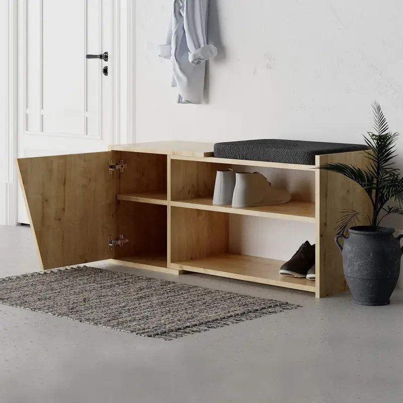 Fiona Shoe Storage with Bench 104cm – Decortie