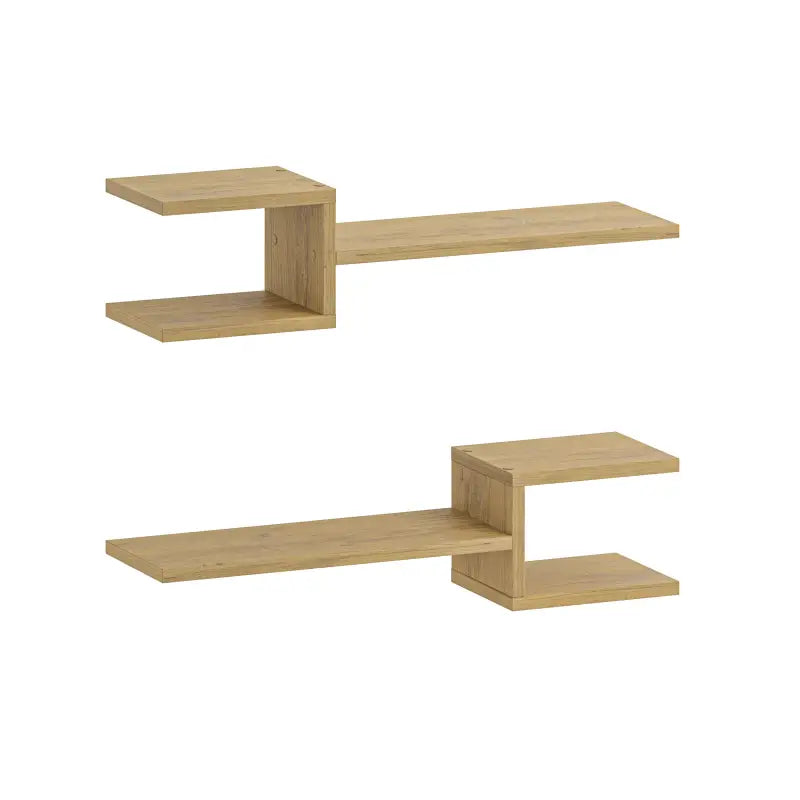 Fork Modern Floating Shelf Set 18.2cm Short - Wall