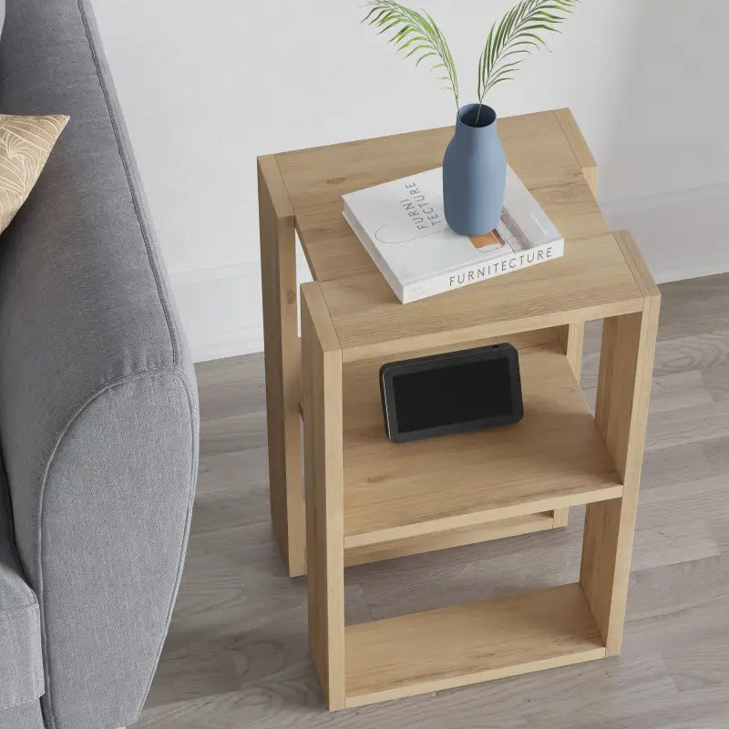Lonie Bedside Table 34cm – Decortie