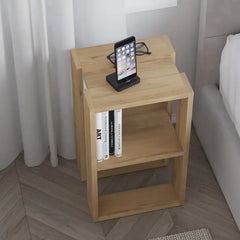 Lonie Modern Bedside Table Bedroom Furniture Width 34cm - Nightstand