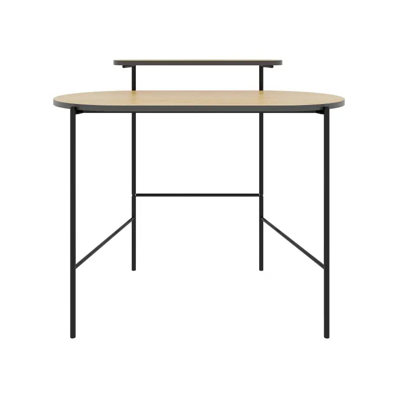 Loub Modern Desk With Monitor Stand Width 100cm - Working Table