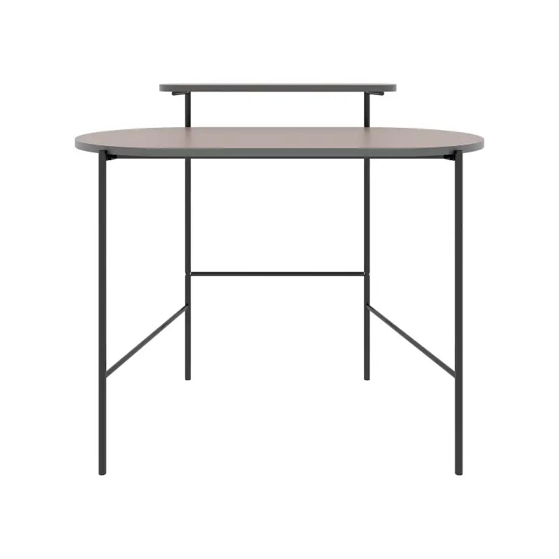 Loub Modern Desk With Monitor Stand Width 100cm - Working Table