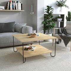Marbo Modern Coffee Table Multipurpose H 45cm - Oak