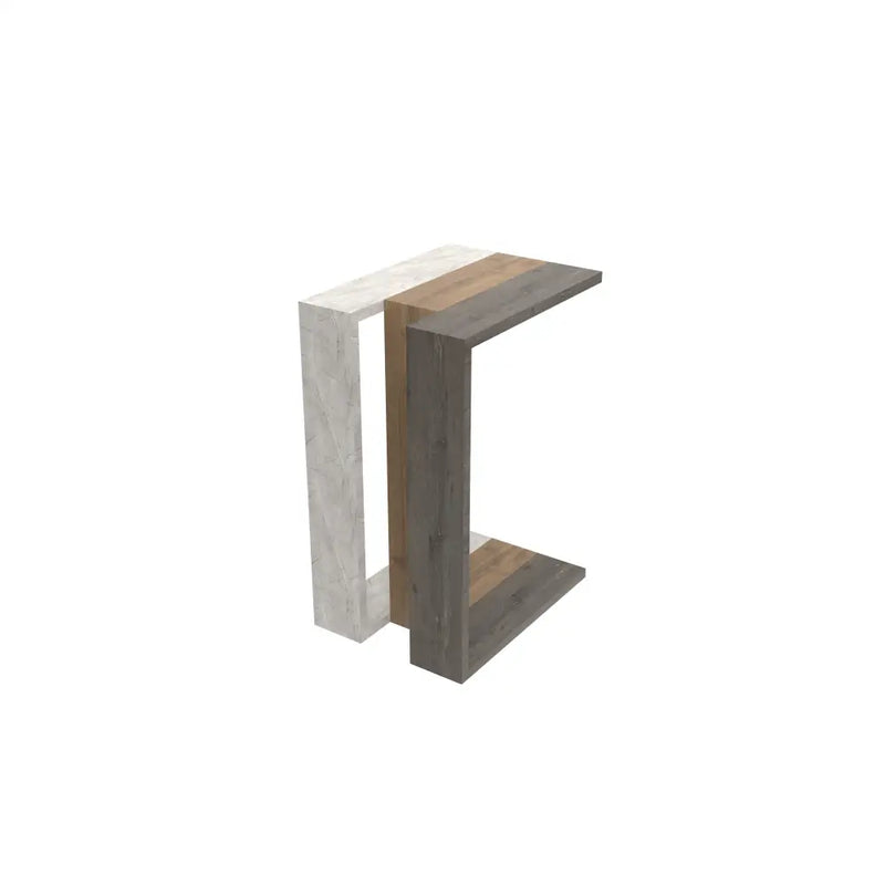 Muju Modern C Shape Table Multipurpose H 57cm - Side