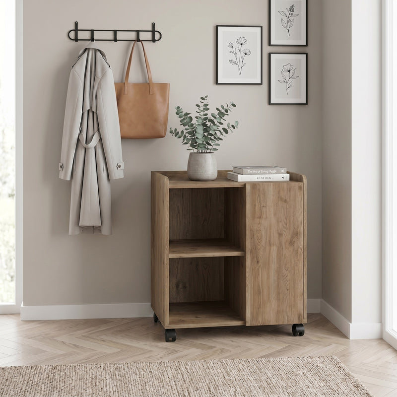 Zeo Sideboard Cabinet with Heels - Modern Design - 4 Compartments